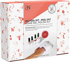 PN by ProNails SelfGel Kit Home Maniküre-Complete with Red N21 Shade