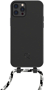 Lotta Power SoftCase Handy-Kette Organic Black iPhone 12/12 Pro