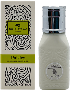 Gratiszugabe GRATIS Etro Paisley Perfumed Body Milk (40 ml) online kaufen auf parfuemerie.de ✓ Schnelle, sichere Lieferung ✓ Über 12.000 Markenprodukte ✓ Jetzt shoppen!