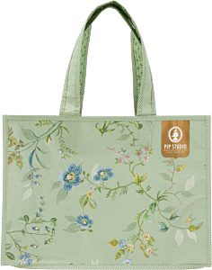 Pip Studio Promotional Bag Small Kawai Flower Green