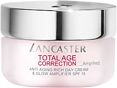 Lancaster Total Age Correction Anti-Aging Rich Day Cream & Glow Amplifier SPF 15