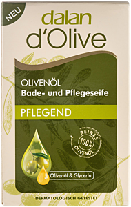Dalan d'Olive Olivenöl Bade- und Pflegeseife