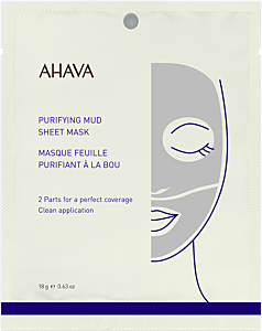 Ahava Time to Clear Purifying Mud Sheet Mask