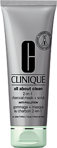 Clinique All About Clean Charcoal Mask + Scrub Anti Pollution