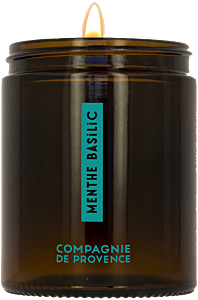 Compagnie de Provence Apothicare Scented Candle Mint Basil