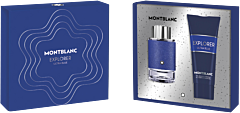 Montblanc Explorer Ultra Blue Set 2-teilig X23