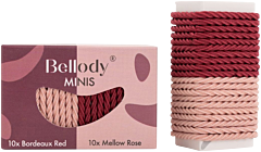 Bellody Mini Haargummis Rose/Rot