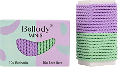 Bellody Mini Haargummis Mint/Violet