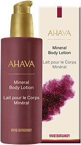 Ahava Deadsea Water Mineral Body Lotion Vivid Burgundy