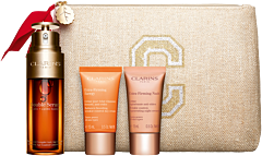 Clarins Double Serum & Extra-Firming Set, 4-teilig