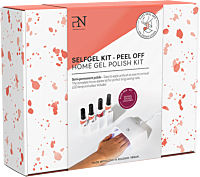 PN by ProNails SelfGel Kit Home Maniküre-Complete with Bordeaux N17 Shade