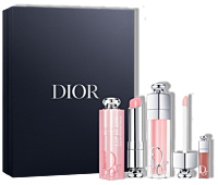 Dior Dior Addict Lip Essentials Natural Glow Set, 3- telig